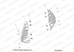 BODY | BODY, REAR FENDER FLARES - A20SGE95AK (C0210953-6)