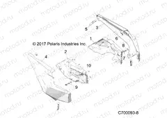 BODY | BODY, REAR FENDERS - Z20S1E99NG (C700093-8)