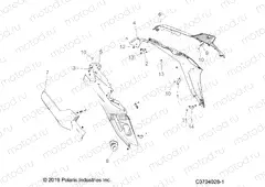 BODY | BODY, REAR FENDERS - Z21R4F92AH/BH (C0704028-1)