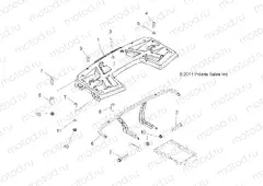 BODY | BODY, REAR RACK - A13MH50FF/FJ/FU (49ATVRACKMTGRR12SP500F)
