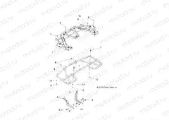 BODY | BODY, REAR RACK - A13MS46AX (49ATVRACKMTGRR13SP400)