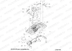 BODY | BODY, REAR RACK - A20SXA85A1/A7/CA1/CA7/E85A9/AF/AP/CA9/CAF/CAP/V85AP/CAP (C102165)