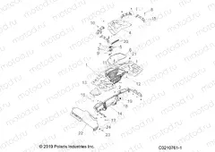 BODY | BODY, REAR RACK - A20SXE95KL/KR (C0210761-1)