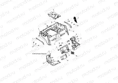BODY | BODY, REAR RACK and FENDERS - Z15VHA57FJ (49RGRRACKMTG15570EU)