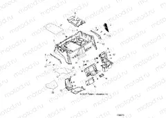 BODY | BODY, REAR RACK and FENDERS - Z20CHA57A2/E57AM (702075)