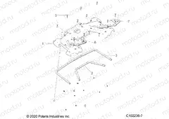 BODY | BODY, REAR RACK and HAND GRIPS - A23SDE57P4 (C102236-7)