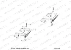 BODY | BODY, REAR RACK, HANDGRIPS - A22SEE57F1/F57C1/F1/S57C1/C2/C5/C9/CK/F1/F2/F5/F9/FK (C102309)