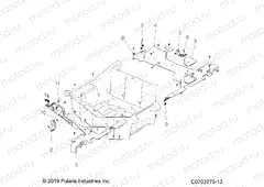 BODY | BODY, REAR RACK, MOUNTING - Z21R4F92AH/BH (C0703770-13)