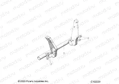 BODY | BODY, REAR RACK SUPPORT - A20SXN85A8/CA8 (C102220)