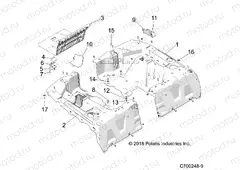 BODY | BODY, REAR RACK - Z23N4E99A/99B (C700248-9)
