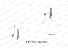 BODY | BODY, REAR REFLECTORS - A18S6S57C1/CL