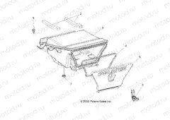 BODY | BODY, REAR STORAGE BOX - A13MB46TH (49ATVSTORAGERR09SP500)