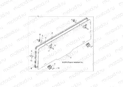 BODY | BODY, REAR WINDOW - R15RTA/E87A2/A5 (49RGRWINDSHIELD15900XP)