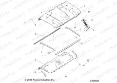 BODY | BODY, ROOF (PREP AUDIO) - R19RRU99/A/B (C700561)