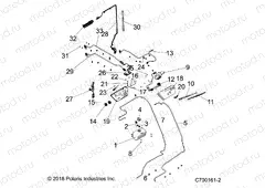 BODY | BODY, ROOF, WATER BOTTLE, WIPER AND HARNESSES - R20RSU99AA/AX/A9/AP (C700161-2)