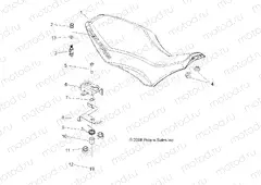 BODY | BODY, SEAT - A10GJ45AA (49ATVSEAT09OUT525)