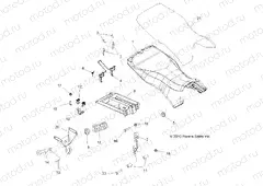BODY | BODY, SEAT - A13MN50ET/EX (49ATVSEAT11SP500TR)