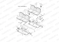 BODY | BODY, SEAT and BASE - R13WH76AG/AR/EAH/EAI (49RGRSEAT13CREW)