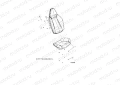 BODY | BODY, SEAT ASM. - A18DCE87BB (101349)