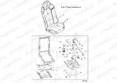 BODY | BODY, SEAT ASM. AND 2ND SLIDER - G20GAAB99CM/SC2 (702161)