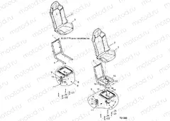 BODY | BODY, SEAT ASM. AND SLIDER - G20GAE99F2/EFS/BFM/BCM/SFS/SC2 (701988)