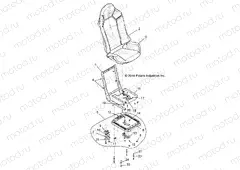 BODY | BODY, SEAT ASM. AND SLIDER - R16RGE99A7/AE/AV (49RGRSEAT15RZR900)