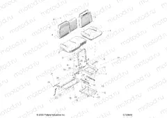 BODY | BODY, SEAT ASM. AND SLIDER - R23RSY99A9/AJ/AK/AX/B9/BJ/BK/BX (C730849)