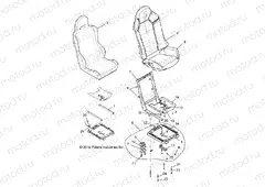 BODY | BODY, SEAT ASM. AND SLIDER - Z15VDE99AT/AL/AV/AW/LP/EW/AO/AP/AZ/NV/NW/K99AA/AU (49RGRSEAT151000)