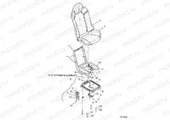 BODY | BODY, SEAT ASM. AND SLIDER - Z20NAE99FC/E99NC/S99FC (701178)