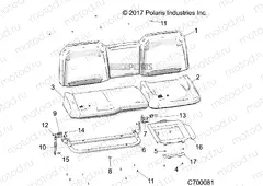 BODY | BODY, SEAT ASM. - R20RRED4J1 (C700081)