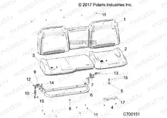 BODY | BODY, SEAT ASM. REAR - R20RSX99A9/AA/AP/AX/B9/BA/BP/BX (C700151)