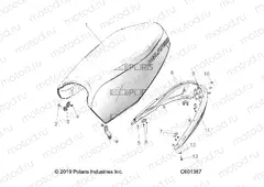 BODY | BODY, SEAT ASM. - S20MDX6JSA/6JEA (C601387)