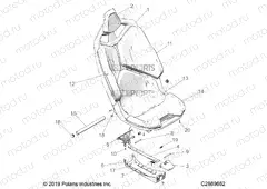 BODY | BODY, SEAT ASM.,FRONT - Z22RME2KAG/BG/K2KAN/BN (C2689862)