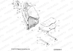 BODY | BODY, SEAT ASM.,REAR - Z22RME2KAG/BG/K2KAN/BN (C0703030-3)