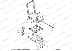 BODY | BODY, SEAT BASE, ADJUSTER - Z20ASS99C2/CH (C700820)