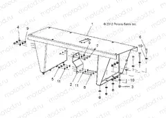 BODY | BODY, SEAT BASE, WITH STRAP, EU - L13G4AGAEA (49GEMEUROCOMPS11SEATE4)
