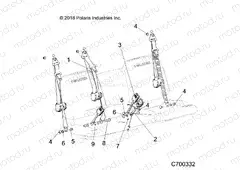 BODY | BODY, SEAT BELT AND MOUNTING - R22RRS99C9/CK/CM/F9/FM/EF9/EFM/PCG (C700332)