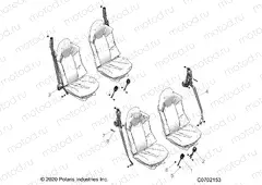 BODY | BODY, SEAT BELT MOUNTING - G23GMK99A/99B (C0702153)