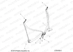 BODY | BODY, SEAT BELT MOUNTING - Z20A5K87BG (C701032-2)