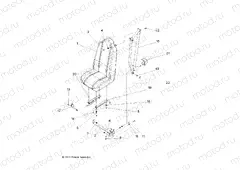 BODY | BODY, SEAT, BUCKET, 4 PASSENGER - L13G4A/L13G4S (49GEMBODY13BSEAT)