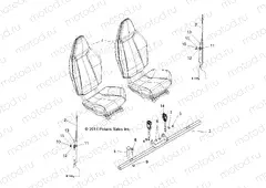 BODY | BODY, SEAT MOUNTING and BELTS - R13JT87AD/AL/9EAK/EAL/EAO/EAT/EAW/EAP (49RGRSEATMTG12RZRXP)
