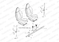 BODY | BODY, SEAT MOUNTING and BELTS - R13VH76AC/AD/AN/AS/EAI (49RGRSEATMTG12RZR800)