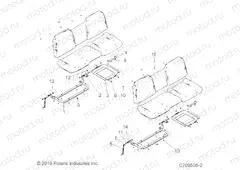 BODY | BODY, SEAT MOUNTING - D20BEP99A4/B4/GP99A4 (C700508-2)