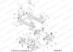 BODY | BODY, SEAT MOUNTING, FRONT - Z21R4F92AH/BH (C0703768-2)
