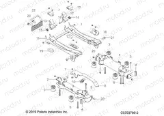 BODY | BODY, SEAT MOUNTING, FRONT - Z22RME2KAG/BG/K2KAN/BN (C0703789-2)