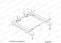 BODY | BODY, SEAT MOUNTING, PASS. - Z20RAB92AC/BC/AR/BR/D92AC/BC/AR/BR (C0703768-3)