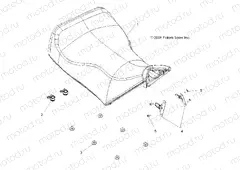 BODY | BODY, SEAT, OPERATOR - A13DN8EAF/EAL/EAR (49ATVSEAT10SPTRGEPS)