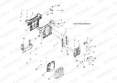 BODY | BODY, SEAT, PASSENGER, BACK - A15SWE57AA/AD (49ATVSEATBACK15570X2)