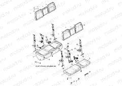 BODY | BODY, SEAT - R15RUA87AA/BA/ZAC/BC ALL OPTIONS (49RGRSEAT15CREW1)