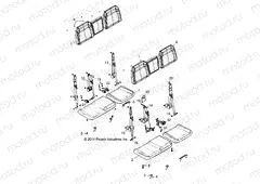 BODY | BODY, SEAT - R15RUZ87AS/AW/BS/BW ALL OPTIONS (49RGRSEAT15CREW2)